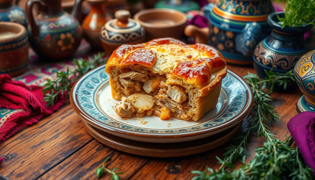traditional moroccan pastilla dish